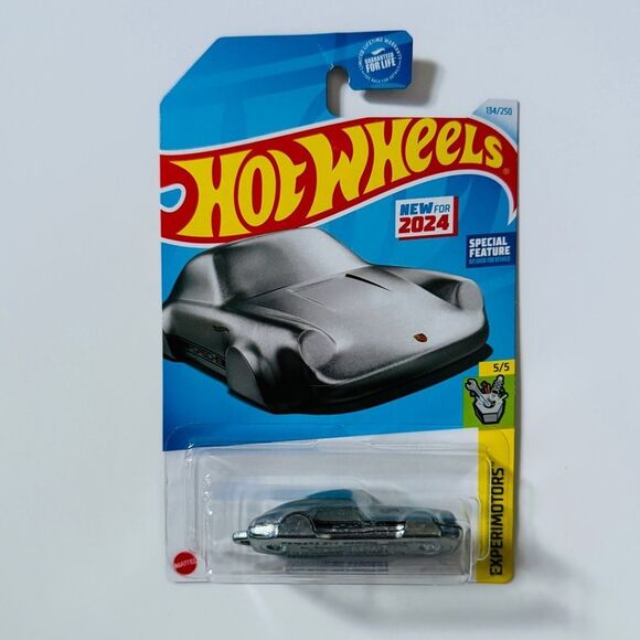 2024 Hot Wheels Chrome Porsche 911 Keychain - Picture 1 of 6